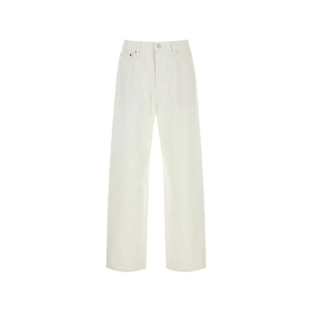 Jil Sander Men White Denim Jeans